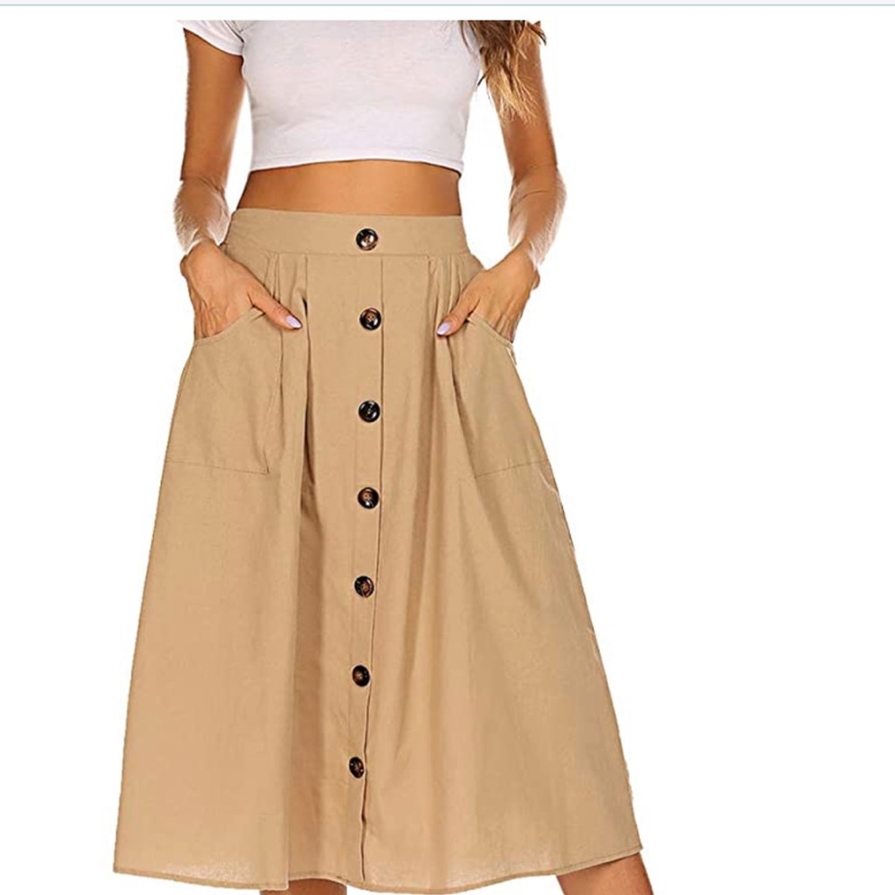 New midi skirt
